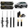 4 Amortecedores Monroe + Kits Sampel Honda Hrv 2016/2021 - 1