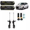 2 Amortecedores Dianteiros Monroe + Kits New Fiesta 2010/ - 1