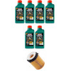 Kit Troca Óleo Castrol 5w30 Mercedes A200 1.6 2012/ - 1