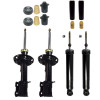 4 Amortecedores Monroe + Kits Axios Gm Novo Corsa 2002/2012 - 1