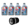 Kit Troca Óleo Shell 5w40 Honda Civic 1.6 16V 1992/2000 - 1