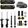 4 Amortecedores Monroe + Kits Axios New Fiesta 2013/2017 - 1