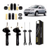 4 Amortecedores Monroe + Kits Axios Ford Ka 2011/2013 - 1