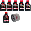 Kit Troca Óleo Motul 10w40 Fiat Ducato 2.3 Multijet 2012/ - 1