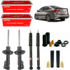 4 Amortecedores Kayaba + Kits Sampel Honda Civic Si 2007/2011 - 1