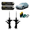 2 Amortecedores Dianteiros Monroe + Kits Honda Civic 1.7 2003/2005 - 1
