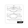 Kit Freio Dianteiro Disco Pastilha Fiat Palio 1.0 Fire 10/15 Palio Economy 1.0 14/16 - 3