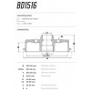 Tambor Traseiro Fremax Ford Royale 92/96 (Par) BD1516 - 3