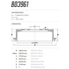 Tambor Traseiro Fremax Ford Focus 16V Titanium 10/13 (Par) BD3961 - 3