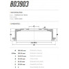Tambor Traseiro Fremax Honda Fit 04/08 (Par) BD3903 - 3
