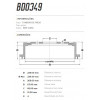 Tambor Traseiro Fremax Nissan Maxima 91/02 (Par) BD0349 - 3