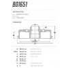 Tambor Traseiro Fremax Ford Corcel 75/86 (Par) BD1651 - 3