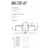 Tambor Traseiro Fremax Peugeot 106 92/01 (Par) BD4735KT - 3
