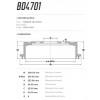 Tambor Traseiro Fremax Jac J2 12/16 (Par) BD4701 - 3