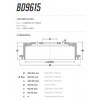 Tambor Traseiro Fremax Vw Gol G6 13/ (Par) BD9615 - 2